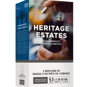 Heritage Estates Chardonnay Wine Kit Box